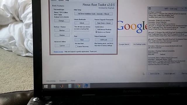 Trying to root nexus 7 смотреть онлайн