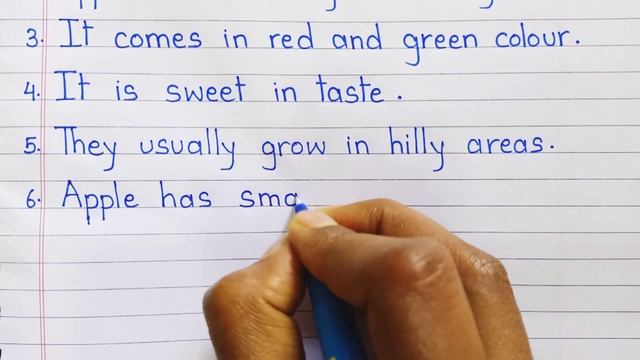 My favourite fruit essay in english || Essay on my favourite fruit Apple || 10 lines on Apple смотреть онлайн
