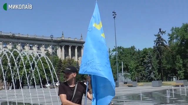 До Миколаєва завітав "Мотопробіг Єдності" смотреть онлайн