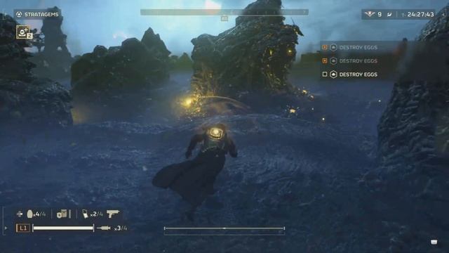 5 STARS SOLO HELLDIVE DIFFICULTY/TERMINIDS - HELLDIVERS 2 смотреть онлайн