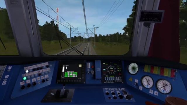 Trainz: ЭД4М-0181, рейс №6472, Кресты — Москва смотреть онлайн