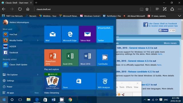 Fixit Windows 81 10How to get Windows 7 style start menu back смотреть онлайн