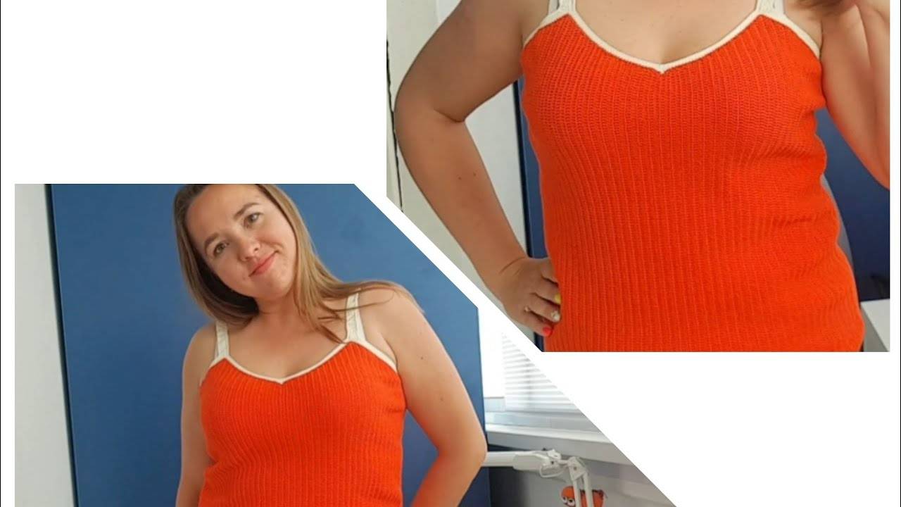 Вязовлог_09_08_21_капризничаю_довязала_свой_первый_топ_вязание_крючком смотреть онлайн