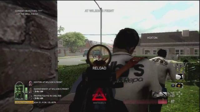 payday the heist (PS3/84) смотреть онлайн