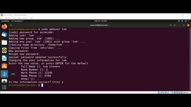 Creating a user on Linux System смотреть онлайн