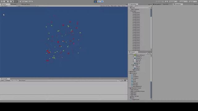 Agent based predator prey model with neural networks in unity смотреть онлайн