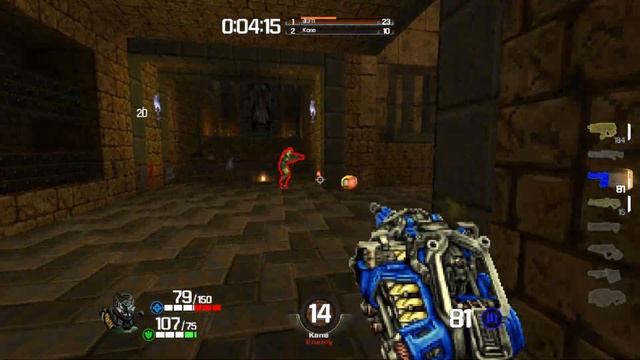doom ii q-zandronum 1.3.2-beta quake champion doom edition deathmatch part 4 смотреть онлайн