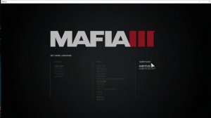 Как поменять язык в Mafia 3