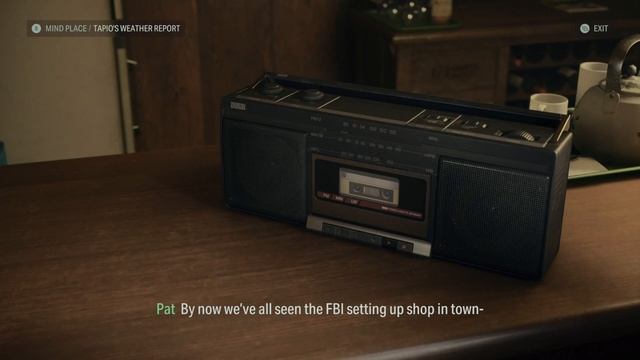 Alan Wake 2 - Return 1 Invitation: Mind Place: Profile The Bookers: Radio "Tapio's Weather Report" смотреть онлайн