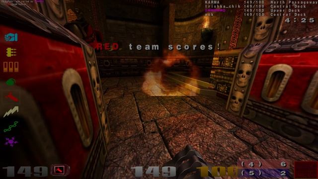 4k Ultra HD, HDR on, Quake 3 Arena, ZTNTOURNEY1 map, TDM freeze. Short game смотреть онлайн