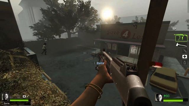 Left 4 Dead 2 - Дуэт - Вымерший Центр (Сложно) смотреть онлайн