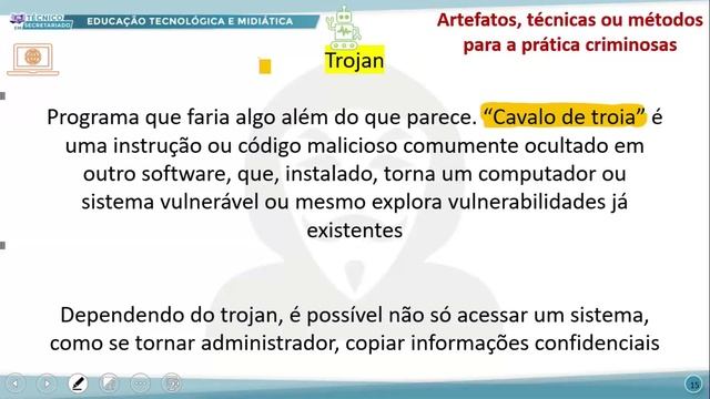 TÉC SECRETARIADO MANHÃ EDUC TECN E MIDIÁTICA 01 08 2022 SEGURANÇA DA INFORMAÇÃO E PRIVACIDADE P2 смотреть онлайн