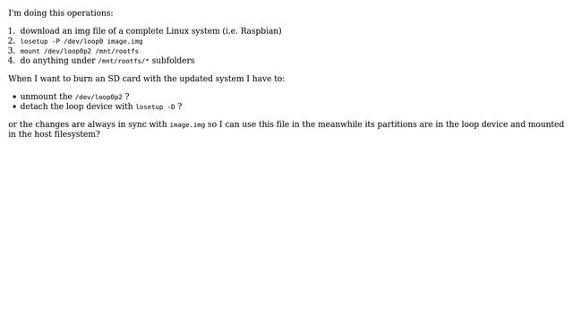loop devices are always in sync with their file? смотреть онлайн