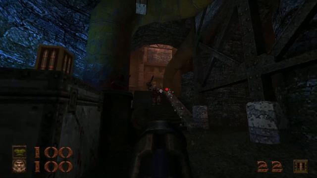 MGE2M1 Acid Sanctuary - Quake: Enhanched Dimension of the Machine Playthrough смотреть онлайн