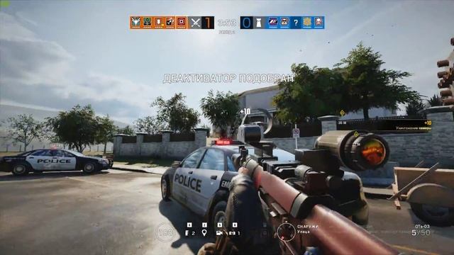 Tom Clancy's Rainbow Six Siege игра за русских смотреть онлайн