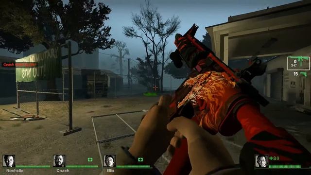 Left 4 Dead 2: M4A4 Howl Weapon's Mod смотреть онлайн