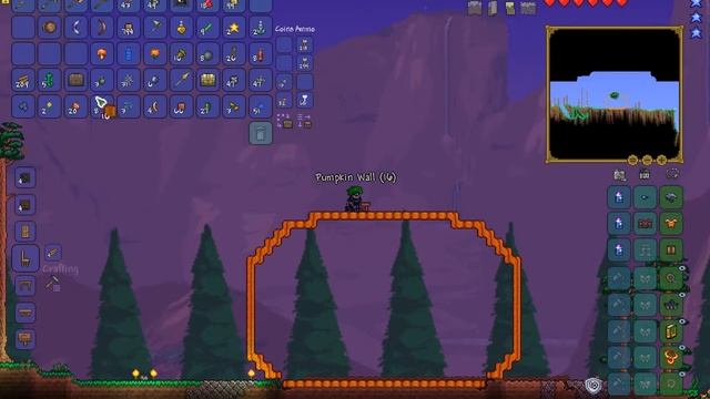 Terraria Haloween Special | Making a pumpkin (#6) смотреть онлайн