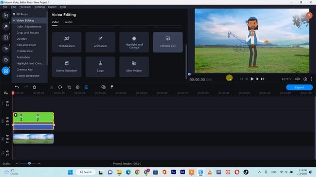 How to Change Video Background in Movavi Video Editor ⬆️ Movavi Course For Beginners 2023 Video 6. смотреть онлайн