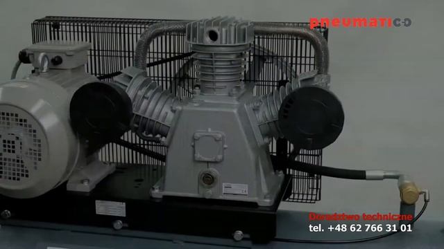 Wymiana filtra powietrza i oleju w kompresorze tłokowym Walter GK 880-5.5/500 смотреть онлайн