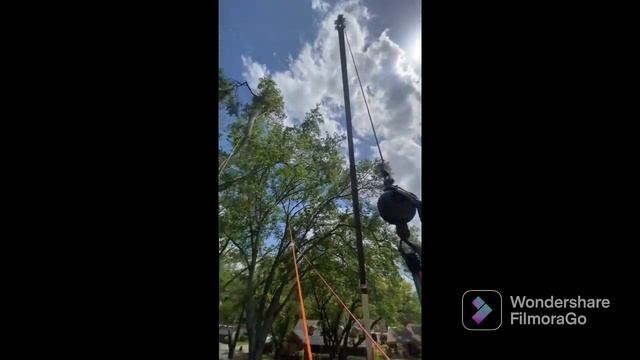 Clips from Leatherface Tree Service doing storm work over the last year смотреть онлайн