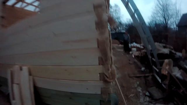 Пристройка из бруса к дому смотреть онлайн