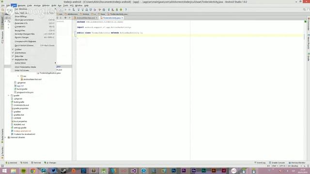 Programming an Android Application (TinderJs for Android) [No audio] смотреть онлайн