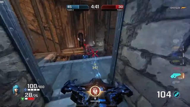 Quake Champions: A fun team deathmatch to start the day, Nyx is getting closer and closer. смотреть онлайн