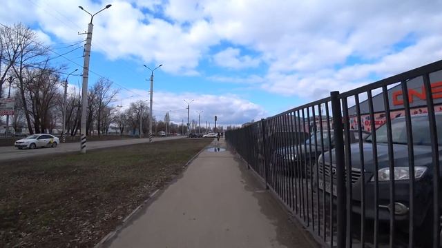 Прогулка по ул. Вокзальная г. Балаково. смотреть онлайн