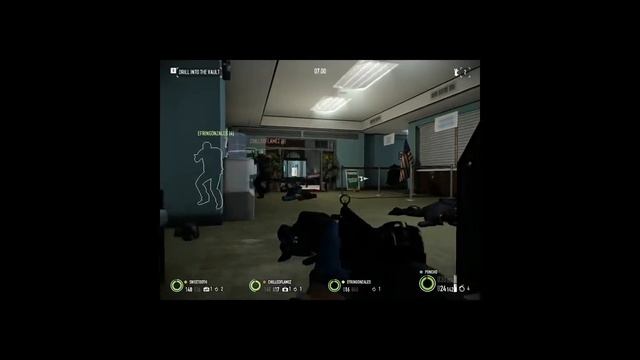 Payday 2 Gameplay:SWAT takes their bank back. смотреть онлайн