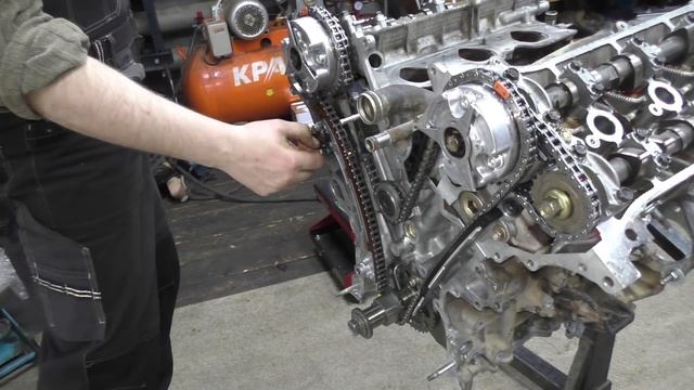 Колхозная сборка 1GR FE часть 2