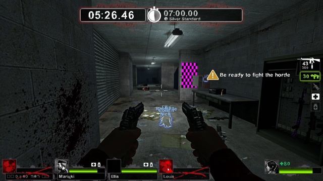 Left 4 dead 2 Campaing+Survival+Random weapon смотреть онлайн