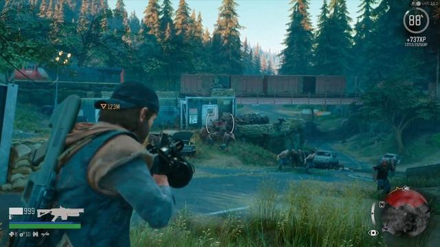 Days Gone Death Train Horde #gaming #gameplay #games #gamingvideos #bendstudio #daysgone #game