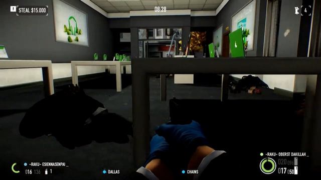 Payday 2 Beta first mission Team RAKU смотреть онлайн
