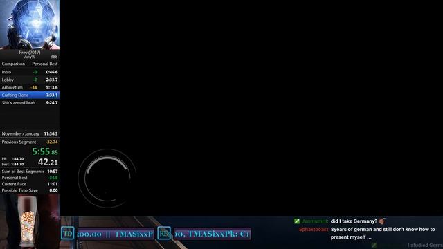 Prey (2017) Any% Speedrun - 11:08 смотреть онлайн