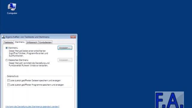 Windows Vista Netzwerk im Startmenü anzeigen смотреть онлайн