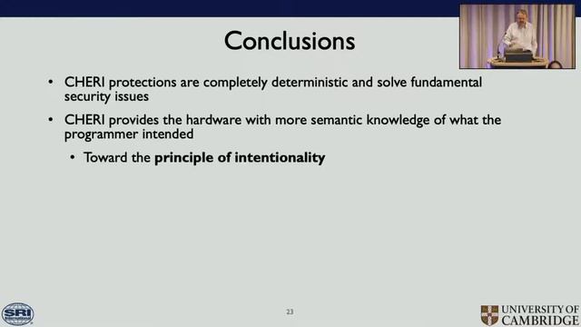 How can future software make our hardware more secure? LIVE from Bradfield Centre, Cambridge смотреть онлайн