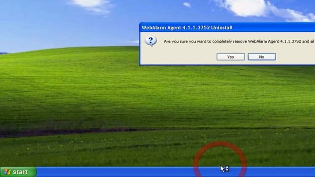 Uninstalling WebALARM server agent on Windows смотреть онлайн