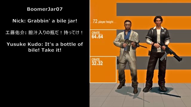 Yusuke Kudo's lines from Left 4 Dead: Survivors (Part 1) смотреть онлайн