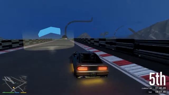 GTA V PC Online - Balapan Mobil Lompat Ruiner 2000 смотреть онлайн