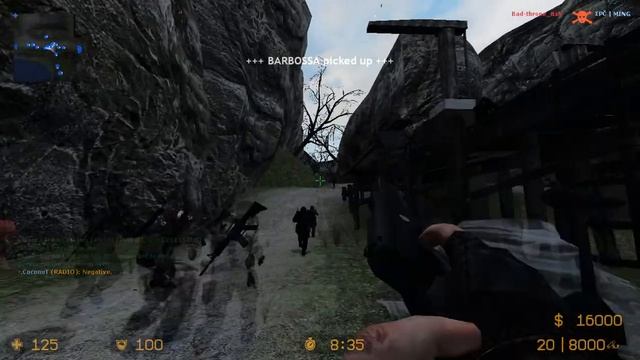 Counter-Strike Zombie Escape Mod, CS Source, Map: ze_pirates_port_royal смотреть онлайн