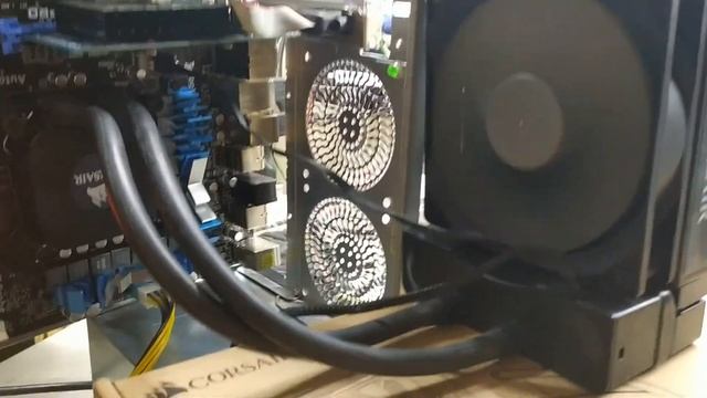 Water Cooler H45 Corsair X PentiumG6920 lga 1156 = Placa Asus P7P55D PRO смотреть онлайн