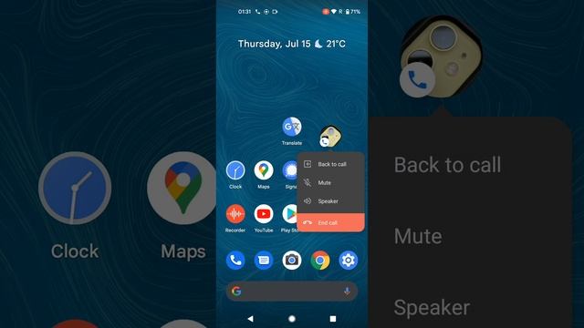 Stock Android 12 Beta 3 Incoming + Outgoing Calls, Bubbles, Themed Icons (Google Pixel 4a) смотреть онлайн