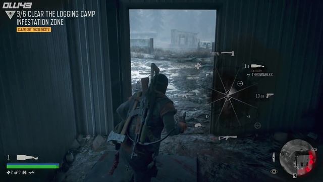 Olli43 attempted to destroy a massive zombie nest in Days Gone... смотреть онлайн