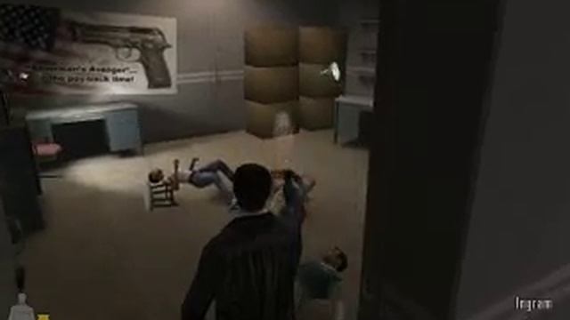 Max Payne 2: The Fall of Max Payne on Intel GMA 950 смотреть онлайн