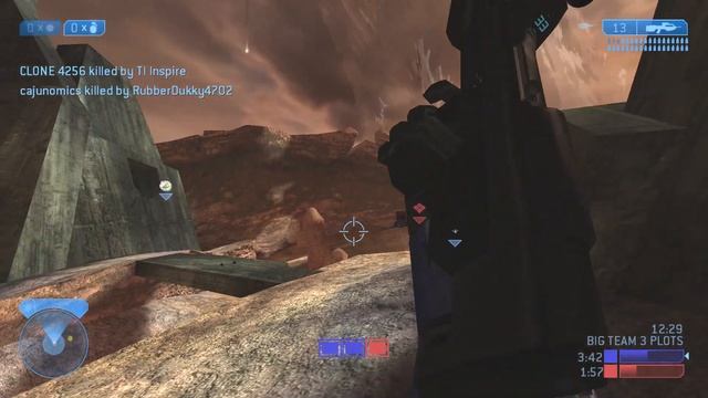 Halo 2 Classic Big Team - Big Team 3 Plots on Burial Mounds смотреть онлайн