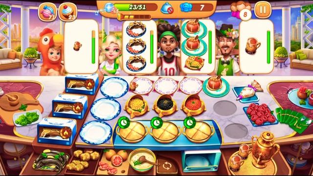 Cooking City Sturgeon Restaurant Level 21-30 Part #16 Moscow (iOs Android) Gameplay #350