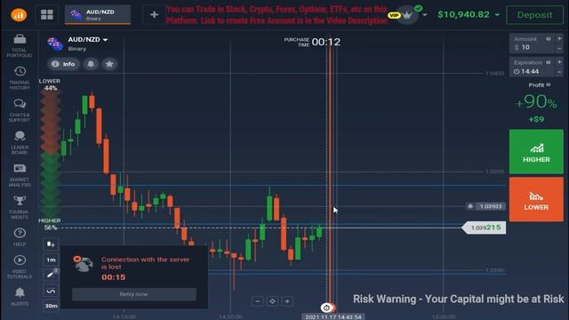Simplest Way To Trade 1-Minute Chart | Binary Options Trading Strategy | Candlestick Analysis смотреть онлайн
