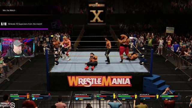 WWE 2K24 Showcase - Playing WRESTLEMANIA'S FINEST Until I Beat It смотреть онлайн
