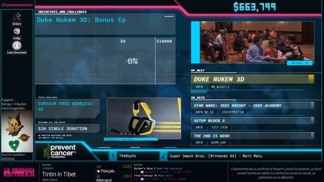 [AGDQ18 Restream FR] Prey (2017) (Any%) смотреть онлайн