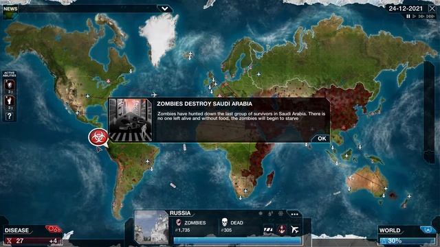 Plague Inc Evolved - Necroa Virus on Mega Brutal Mode смотреть онлайн